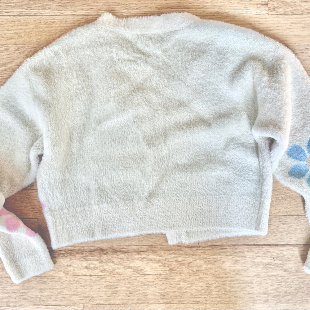 Altar’d State, size S, cropped flower cardigan/ button down sweater. - Picture 3 of 4